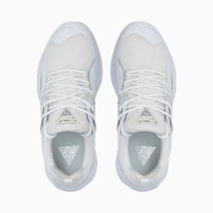 TRC Blaze Triple Unisex Sneakers, Puma White-Puma Silver