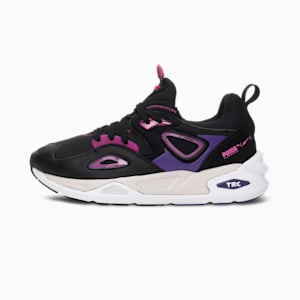 TRC Blaze Tech Unisex Sneakers, Puma Black-Prism Violet, extralarge-IND