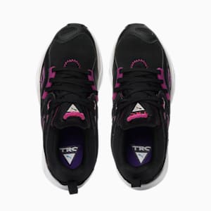 TRC Blaze Tech Unisex Sneakers, Puma Black-Prism Violet, extralarge-IND