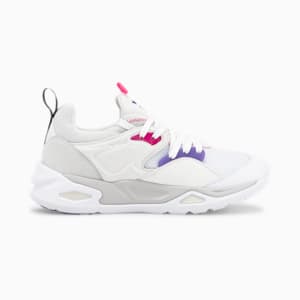 TRC Blaze Tech Unisex Sneakers, Puma White-Prism Violet, extralarge-IND