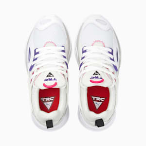 TRC Blaze Tech Unisex Sneakers, Puma White-Prism Violet, extralarge-IND