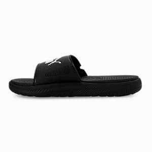 SOFTRIDE Youth Slides, Puma Black-Puma White, extralarge-IND