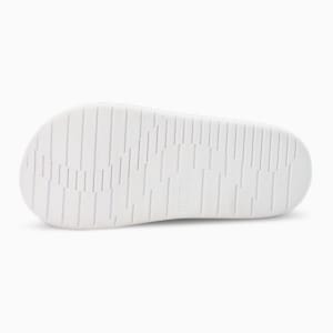 SOFTRIDE Youth Slides, Dusky Blue-PUMA White, extralarge-IND