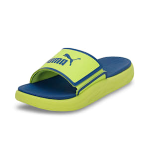 SOFTRIDE Youth Slides, Lime Smash-Clyde Royal, extralarge-IND