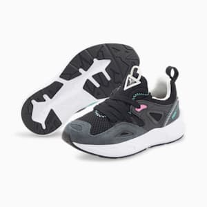 Tenis para niño TRC Blaze, Puma Black-Dark Slate