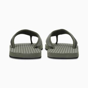 Shiatsu V2 Men's Flipflops, Burnt Olive-Puma Black