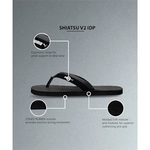 Shiatsu V2 Men's Flipflops, Puma Black-Puma White