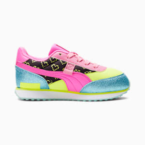 PUMA x L.O.L. Surprise! Future Rider VRQT Sneakers Big Kids, ARUBA BLUE-Luminous Pink, extralarge