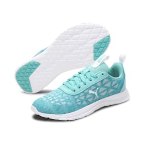 Agile Trip Women's Sneakers, Eggshell Blue-Puma White, extralarge-IND