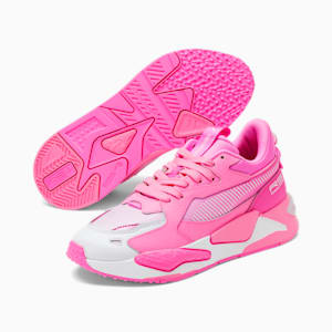 RS-Z BCA Women's Sneakers, Pink Glimmer-Luminous Pink-Puma White