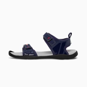 Path Reload Men's Sandals, PUMA Navy-Cool Mid Gray-PUMA Red, extralarge-IND