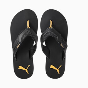 Breeze V6 one8 Men's Flip-Flops, Puma Black-Mineral Yellow, extralarge-IND