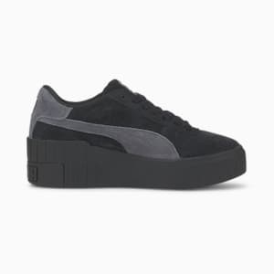 ウィメンズ CALI ウェッジ トーナル スニーカー, Puma Black-Ebony