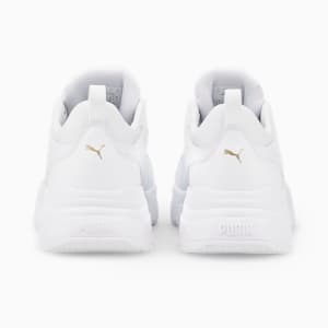 Tenis para mujer Cassia SL, Puma White-Puma White-Puma Team Gold, extralarge