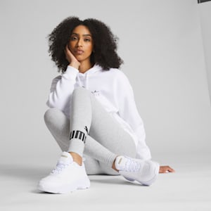 Tenis para mujer Cassia SL, Puma White-Puma White-Puma Team Gold, extralarge