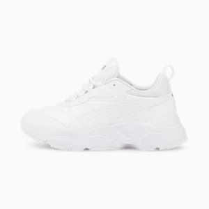 Tenis para mujer Cassia SL, Puma White-Puma White-Puma Team Gold, extralarge