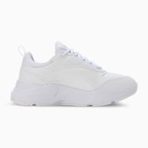 Cassia SL Women's Shoes, Puma White-Puma White-Puma Team Gold, extralarge-IND