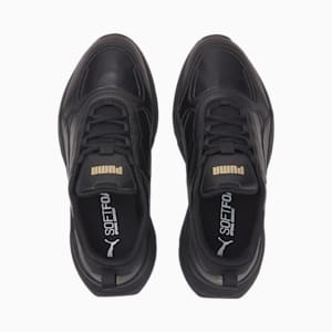 Cassia SL Women's Shoes, Puma Black-Puma Black-Puma Team Gold, extralarge-IND