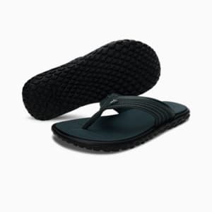 Fashion Versatile Rubber Slippers Sandals V3- Black