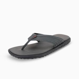 Galaxy Comfort V3 Men's Flipflops, Dark Shadow-Cordovan