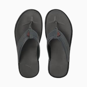 Galaxy Comfort V3 Men's Flipflops, Dark Shadow-Cordovan