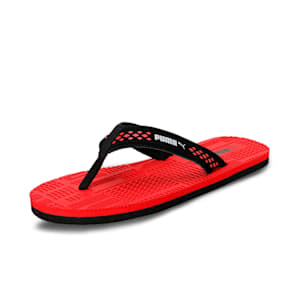 Riddle V2 Unisex Flip Flops, High Risk Red-PUMA Black-Silver, extralarge-IND