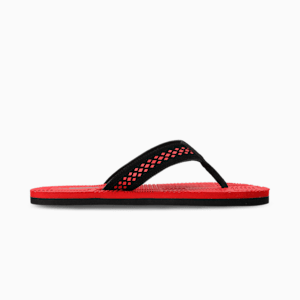 Riddle V2 Unisex Flip Flops, High Risk Red-PUMA Black-Silver, extralarge-IND