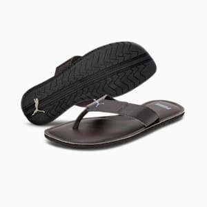 Caper V3 Men's Flipflops, Chocolate Brown-Quarry, extralarge-IND