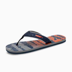 PUMA Alley V2 Unisex Flip Flops, Spellbound-Quarry-Vibrant Orange, extralarge-IND