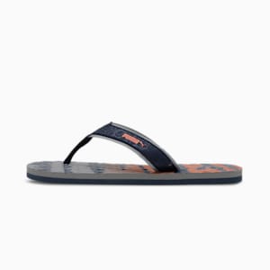 PUMA Alley V2 Unisex Flip Flops, Spellbound-Quarry-Vibrant Orange, extralarge-IND