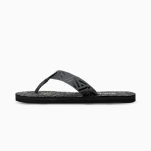 Viktor V2 Men's Flip Flops, Dark Shadow-Puma Black-Puma White, extralarge-IND
