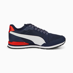 ST Runner v3 Mesh Sneakers Big Kids, Peacoat-Puma White-Puma Red, extralarge