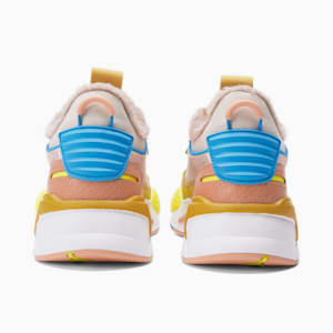 Zapatos deportivos RS-X Cuddle para mujer, Pastel Parchment-Peach Pink-Ocean Dive, extragrande
