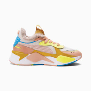 RS-X Cuddle Women's Sneakers, Pastel Parchment-Peach Pink-Ocean Dive, extralarge