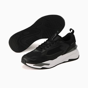 ユニセックス RS-FAST リミッター B&W スニーカー, Puma Black-Puma White