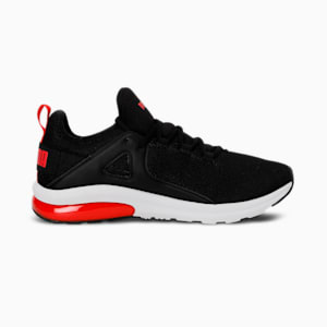 Electron 2.0 Unisex Sneakers, Puma Black-High Risk Red, extralarge-IND