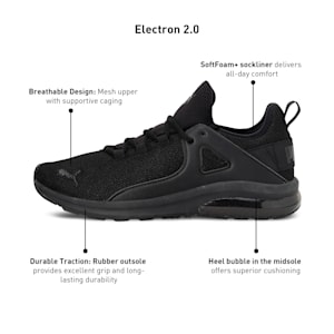Electron 2.0 Sneakers, Puma Black-Puma Black, extralarge-IND