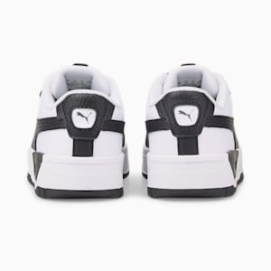 Tenis para niños Cali Dream Lth, Puma White-Puma Black, extralarge