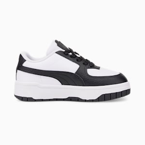 Chaussures Cali Dream Lth Enfant, Puma White-Puma Black, extralarge