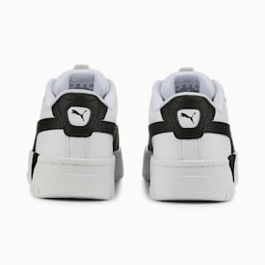 Tenis para niños Cali Dream Lth, Puma White-Puma Black-Puma White, extralarge