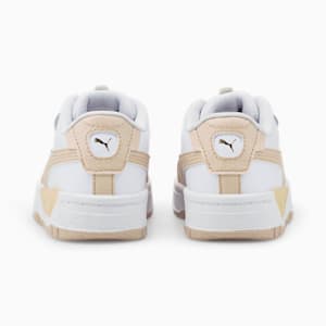 Zapatos de cuero Cali Dream para bebé, Puma White-Shifting Sand