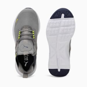 Enzo 2 Refresh Kid's Shoes, Concrete Gray-PUMA White, extralarge-IND