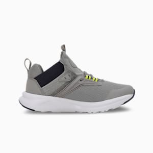Enzo 2 Refresh Kid's Shoes, Concrete Gray-PUMA White, extralarge-IND