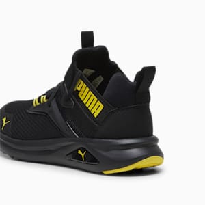 Enzo 2 Refresh Kid's Shoes, PUMA Black-Pelé Yellow, extralarge-IND