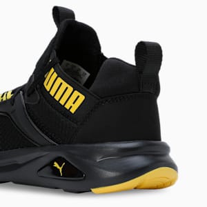 Enzo 2 Refresh Kid's Shoes, PUMA Black-Pelé Yellow, extralarge-IND