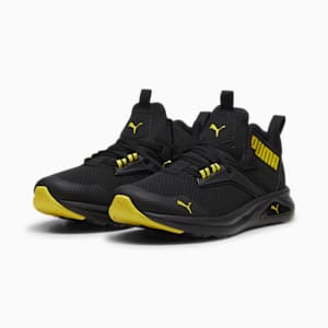 Enzo 2 Refresh Kid's Shoes, PUMA Black-Pelé Yellow, extralarge-IND