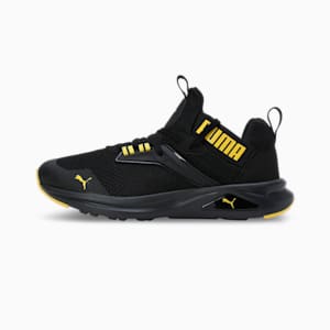 Enzo 2 Refresh Kid's Shoes, PUMA Black-Pelé Yellow, extralarge-IND