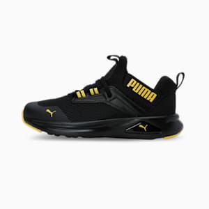 Enzo 2 Refresh AC Kid's Shoes, PUMA Black-Pelé Yellow, extralarge-IND