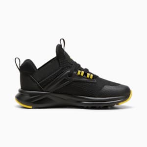 Enzo 2 Refresh Kid's Running Shoes, PUMA Black-Pelé Yellow, extralarge-IND