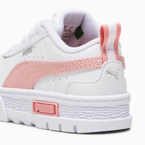 Mayze Lth Alternative Closure Babies' Trainers, PUMA White-Peach Smoothie, extralarge-GBR